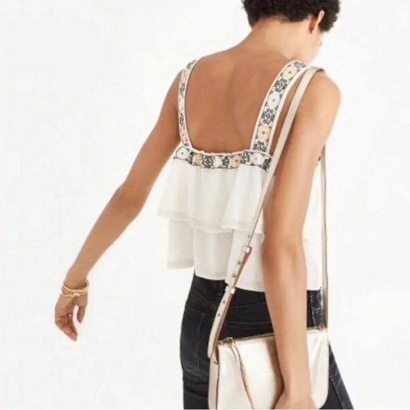 MADEWELL Embroidered Tier‎ Top - Picture 2 of 6